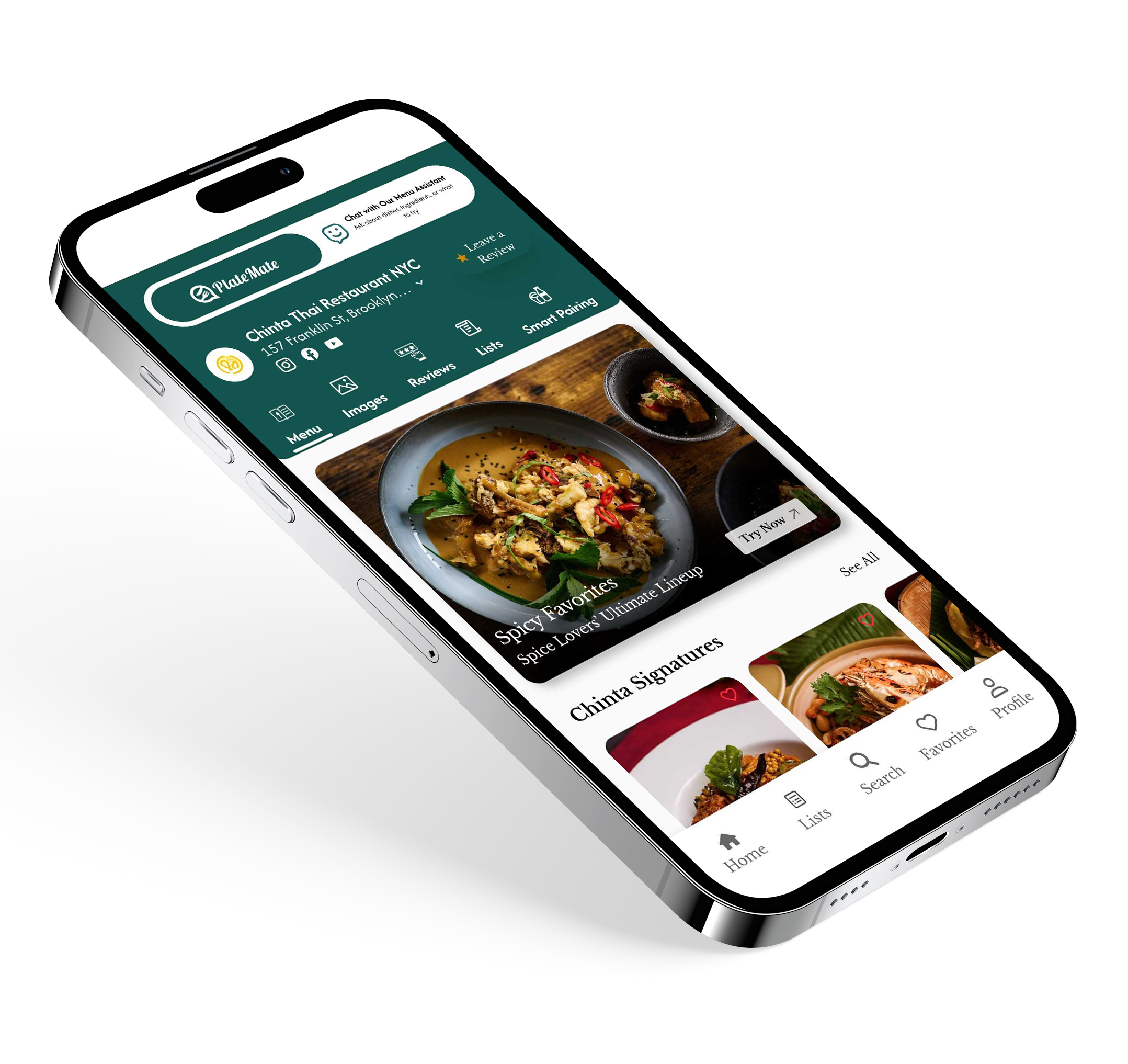PlateMate App Interface
